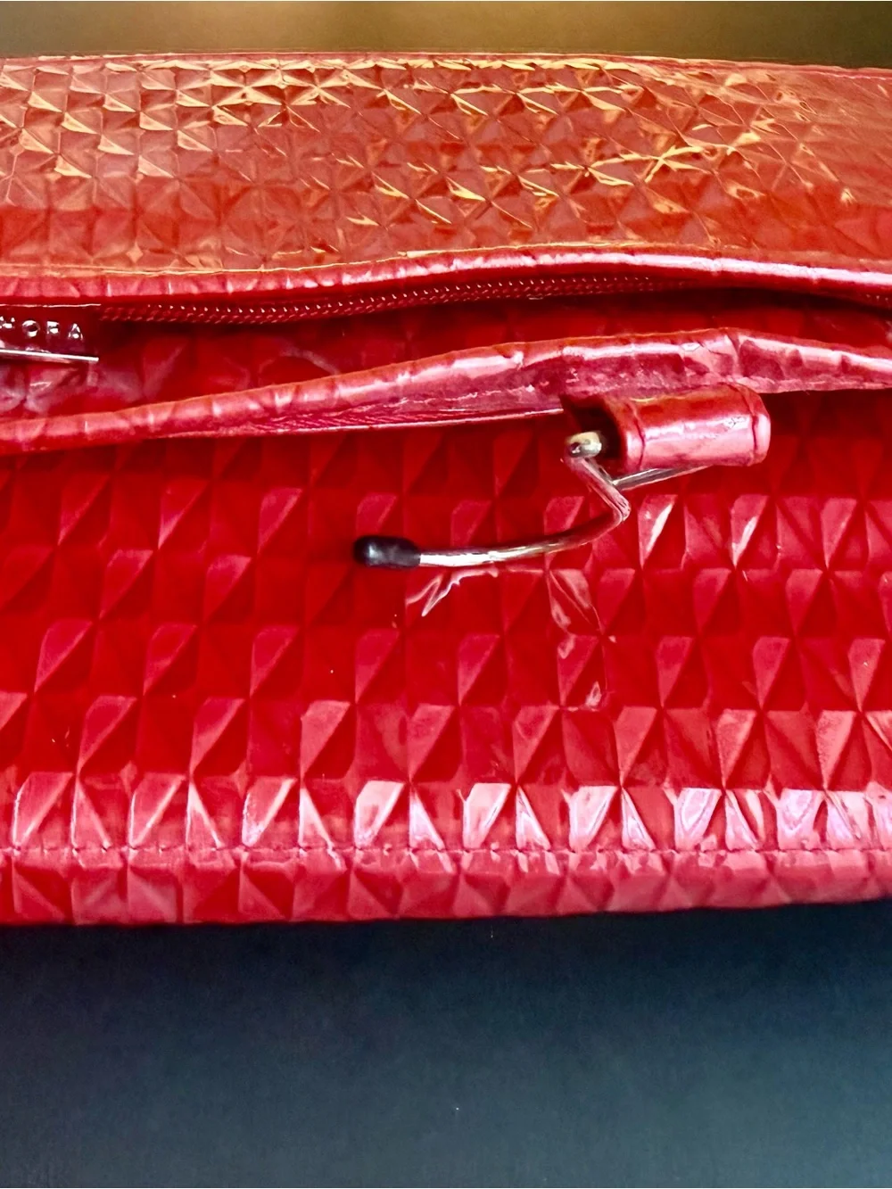 Vibrant Red NWT Sephora Cosmetic Travel Set